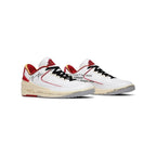 AIR JORDAN 2 OFF WHITE VARSITY RED