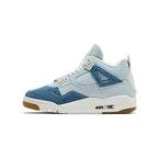 AIR JORDAN 4 RETRO	TEX WORN BLUE DENIM