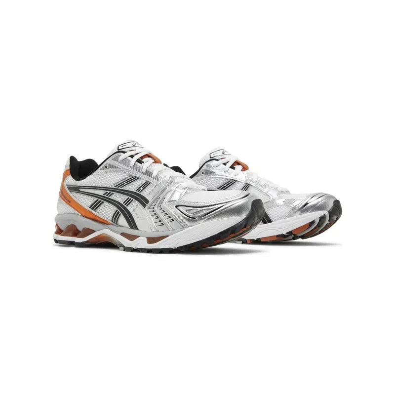 ASICS GEL KAYANO 14 SILVER PIQUANT ORANGE