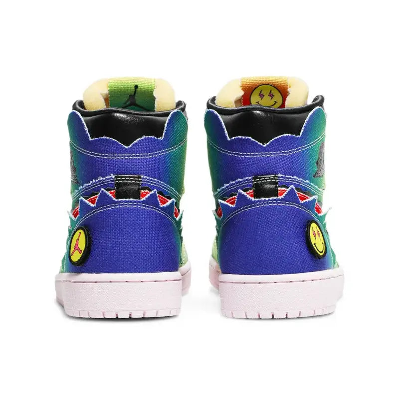 JORDAN 1 HIGH J BALVIN COLORES Y VIBRAS