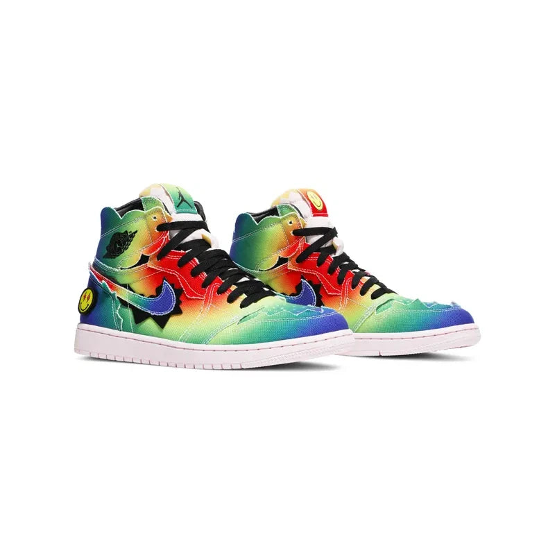 JORDAN 1 HIGH J BALVIN COLORES Y VIBRAS