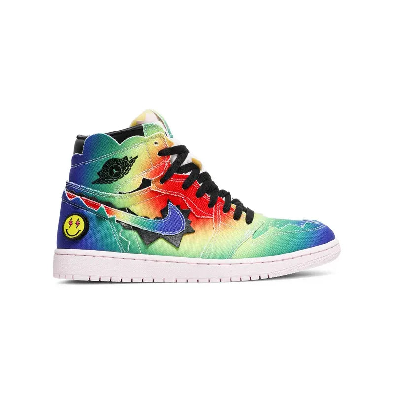 JORDAN 1 HIGH J BALVIN COLORES Y VIBRAS