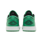 JORDAN 1 LOW BLACK LUCKY GREEN