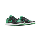 JORDAN 1 LOW BLACK LUCKY GREEN