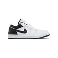 JORDAN 1 LOW BLACK WHITE