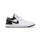 JORDAN 1 LOW BLACK WHITE
