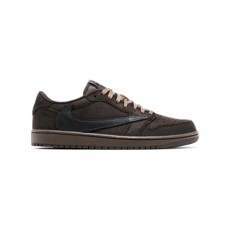 JORDAN 1 LOW TRAVIS SCOTT OG VELVET BROWN