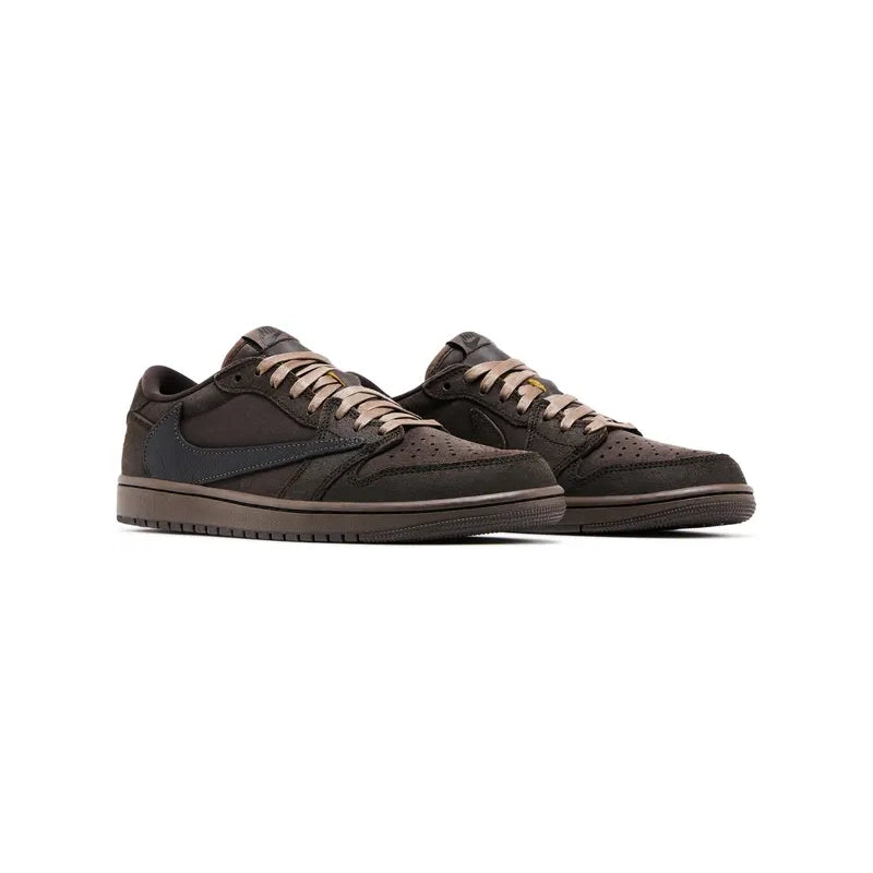 JORDAN 1 LOW TRAVIS SCOTT OG VELVET BROWN