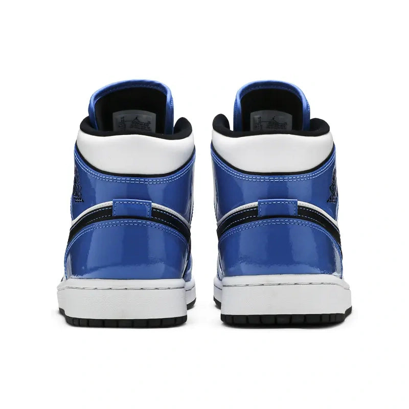 JORDAN 1 MID SIGNAL BLUE