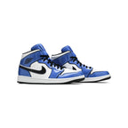 JORDAN 1 MID SIGNAL BLUE