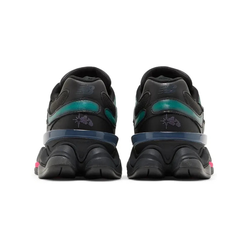 NEW BALANCE 9060 MOWALOLA BURGLARWEAR BLACK TEAL PINK