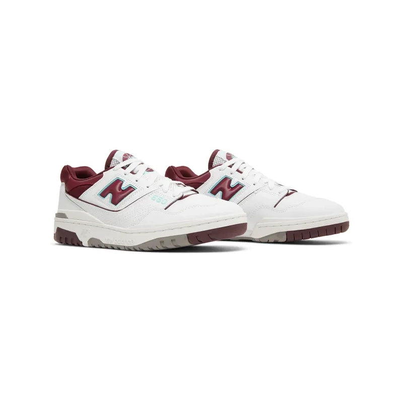 NEW BALANCE 550 BURGUNDY TURQUOISE
