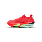 NIKE AIR ZOOM ALPHAFLY NEXT% 3 BRIGHT CRIMSON LIME BLAST MINT FOAM CAVE PURPLE