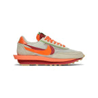 NIKE LD WAFFLE SACAI CLOT KISS OF DEATH NET ORANGE BLAZE