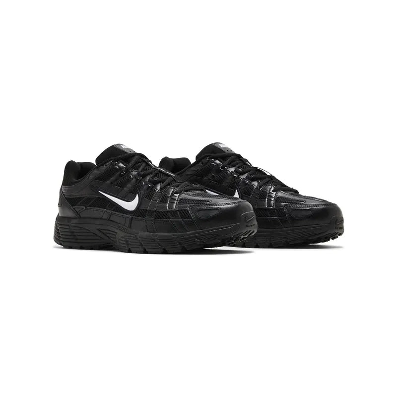 NIKE P-6000 BLACK BLACK WHITE