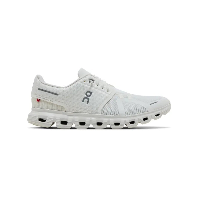 ON RUNNING CLOUD 6 ALL WHITE