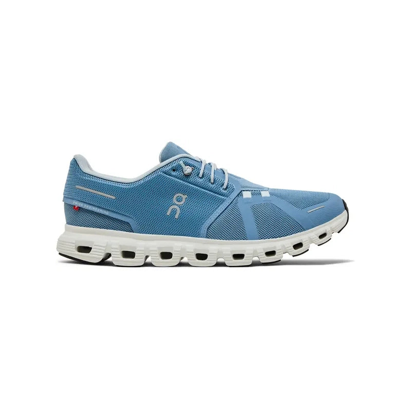 ON RUNNING CLOUD 6 CHAMBRAY WHITE