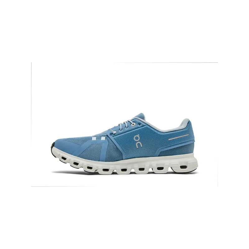 ON RUNNING CLOUD 6 CHAMBRAY WHITE