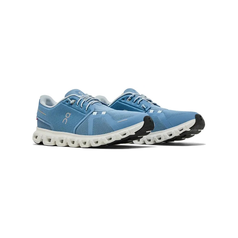 ON RUNNING CLOUD 6 CHAMBRAY WHITE