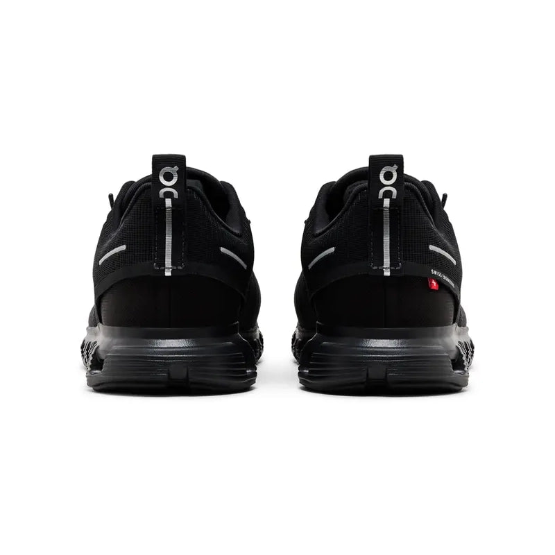 ON RUNNING CLOUD 6 WATERPROOF ALL BLACK