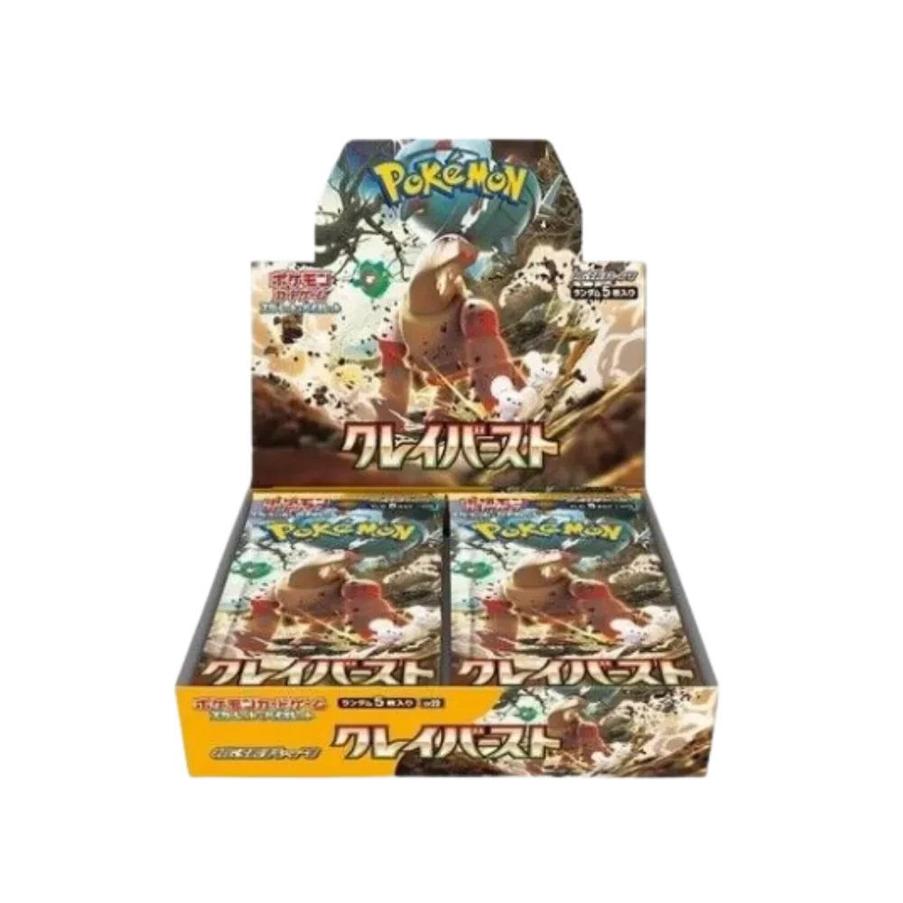 POKEMON JAPANESE CLAY BURST BOOSTER BOX