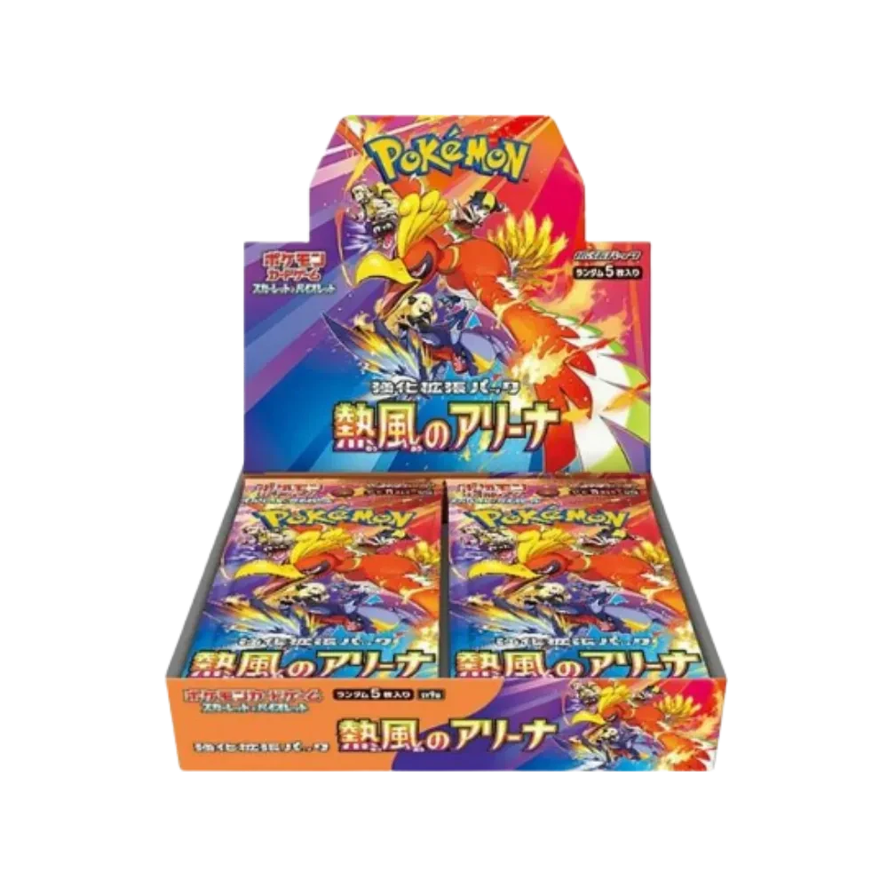 POKEMON JAPANESE HEAT WAVE ARENA BOOSTER BOX