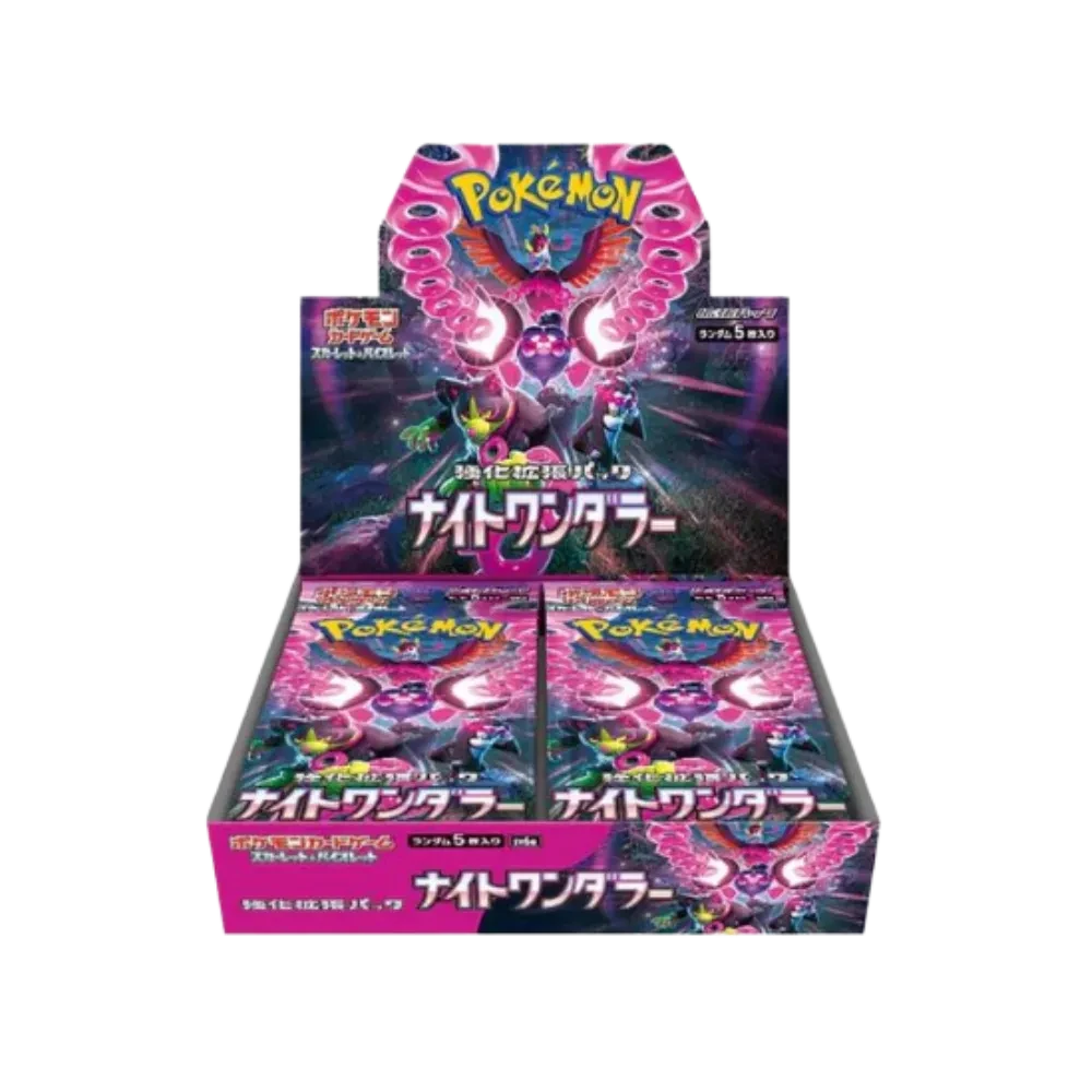 POKEMON JAPANESE NIGHT WANDERER BOOSTER BOX
