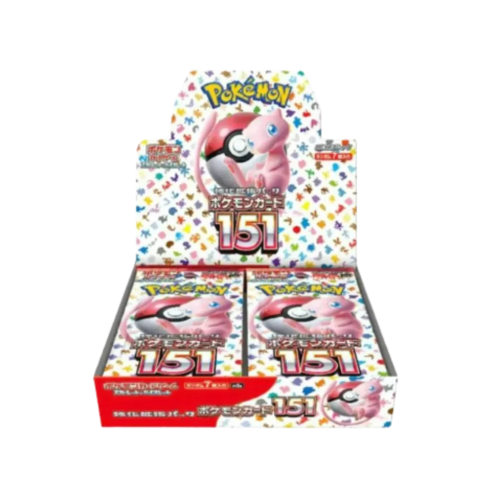 POKEMON JAPANESE SCARLET & VIOLET 151 BOOSTER BOX