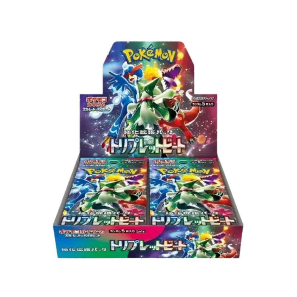 POKEMON JAPANESE TRIPLET BEAT BOOSTER BOX