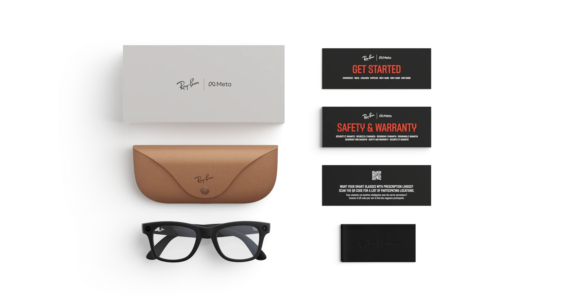 RAY-BAN META WAYFARER 'MATT BLACK' - GEN 2 WARRENTY 
