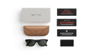 RAY-BAN META WAYFARER 'SHINY BLACK/CLEAR TO GRAPHITE GREEN TRANSITIONS®' - GEN 2