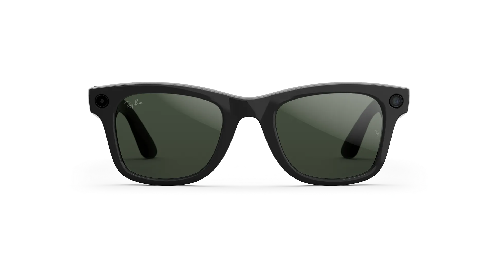 RAY-BAN META WAYFARER 'SHINY BLACK/CLEAR TO GRAPHITE GREEN TRANSITIONS®' - GEN 2