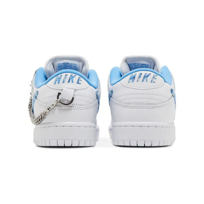 SB DUNK LOW NICOLE HAUSE WHITE UNIVERSITY BLUE