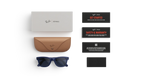 RAY-BAN META WAYFARER 'SHINY COSMIC BLUE/CLEAR TO SAPPHIRE TRANSITIONS®' - GEN 2