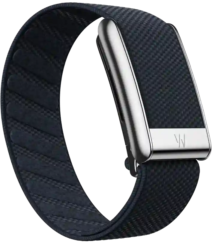 WHOOP 5.0 SUPERKNIT LUXE BAND - MIDNIGHT WITH TITANIUM (STRAP ONLY)