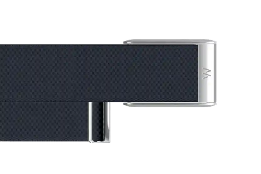 WHOOP 5.0 SUPERKNIT LUXE BAND - MIDNIGHT WITH TITANIUM (STRAP ONLY)