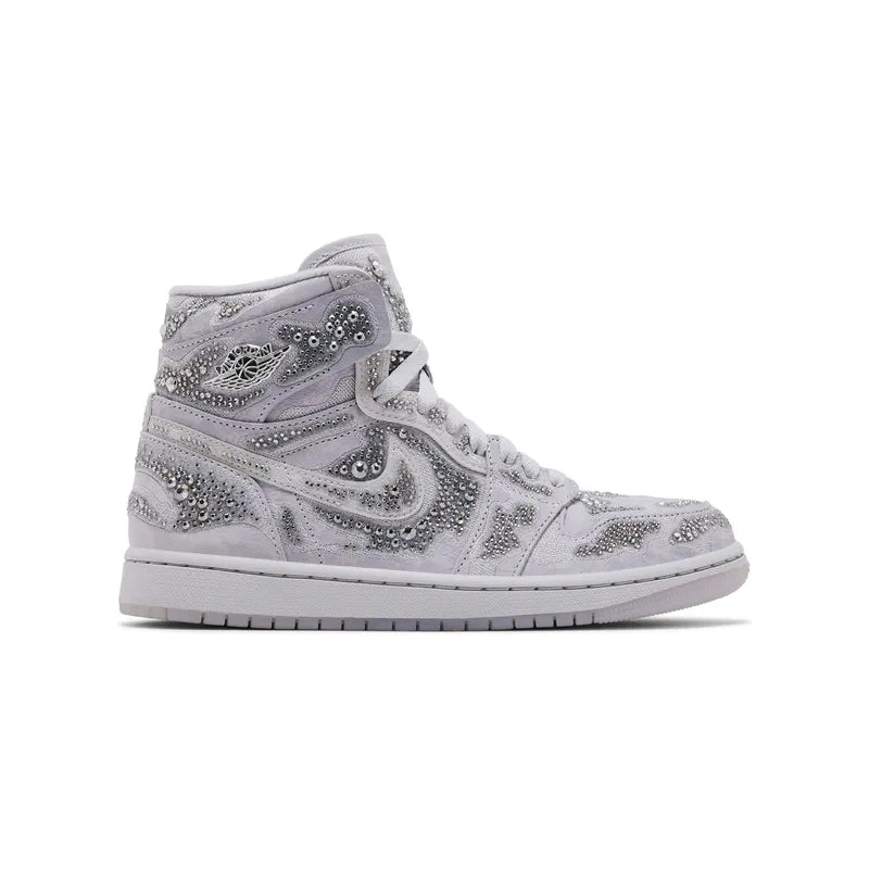 SWAROVSKI X AIR JORDAN 1 HIGH OG 'VAST GREY'