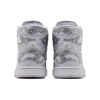 SWAROVSKI X AIR JORDAN 1 HIGH OG 'VAST GREY'