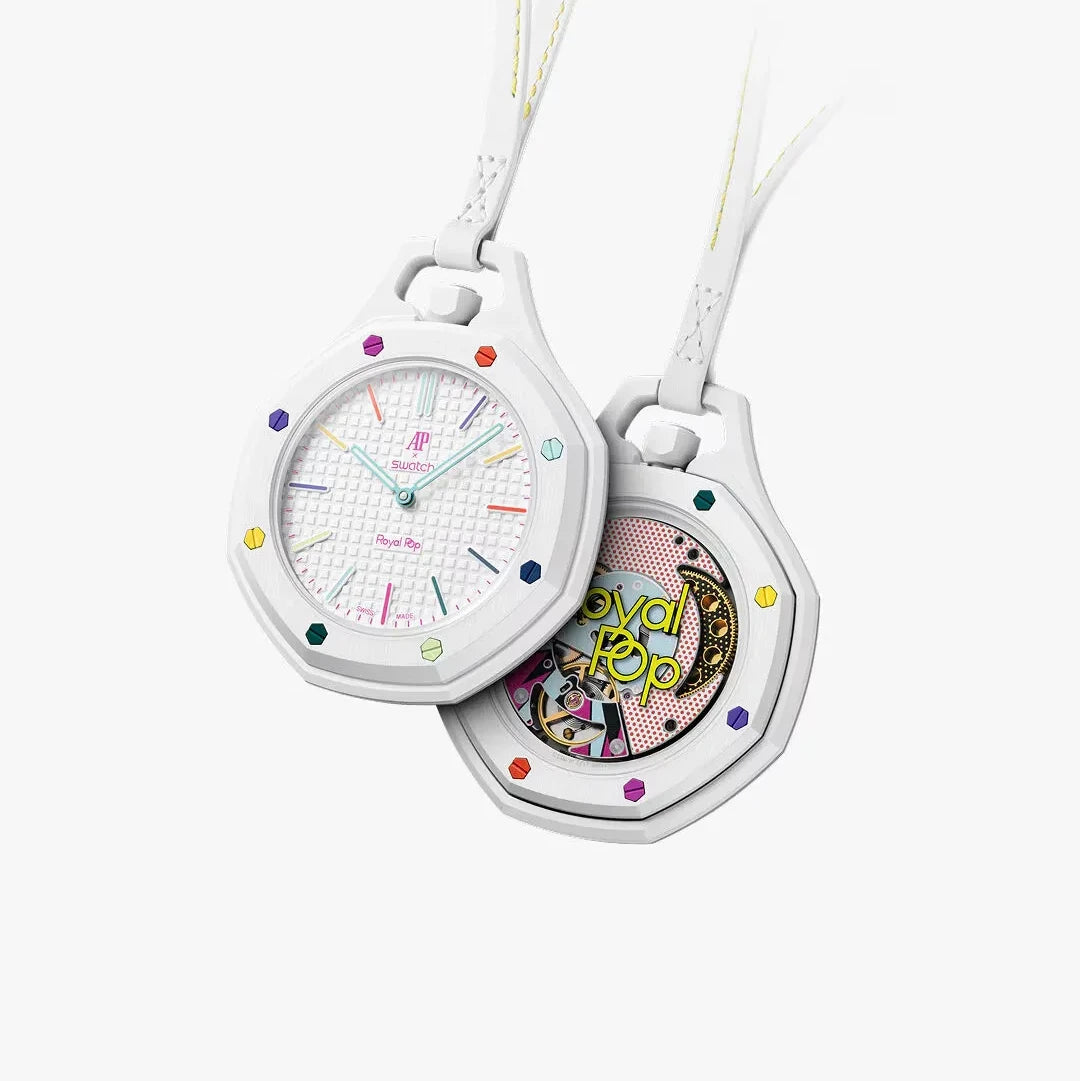 SWATCH X AUDEMARS PIGUET AP - ROYAL POP “HUIT BLANC”