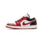 WMNS JORDAN 1 LOW WHITE GYM RED