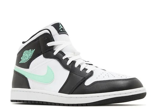 JORDAN 1 MID GREEN GLOW