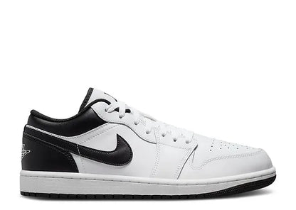 JORDAN 1 LOW BLACK WHITE
