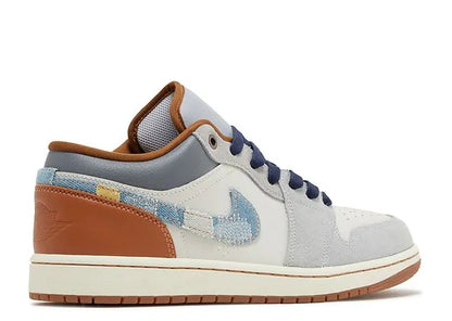 JORDAN 1 LOW DENIM SWOOSH