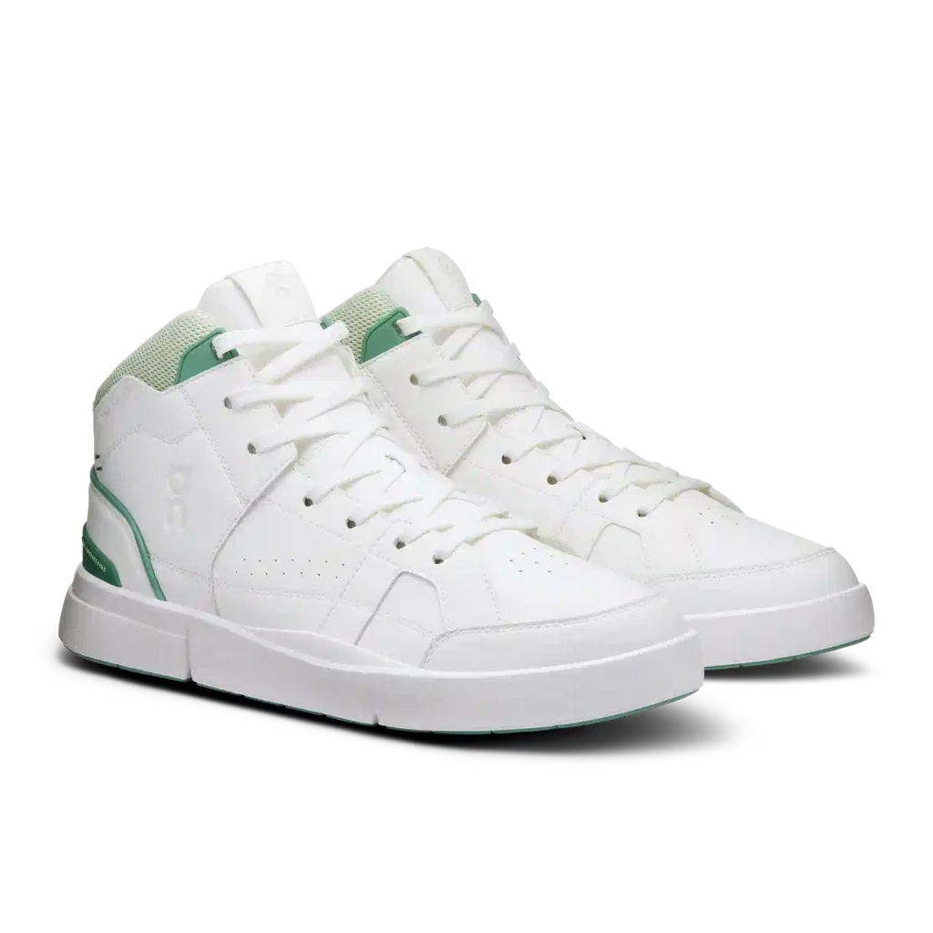 ON RUNNING THE ROGER CLUBHOUSE MID WHITE GREEN