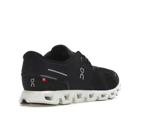 ON RUNNING CLOUD 5 BLACK WHITE