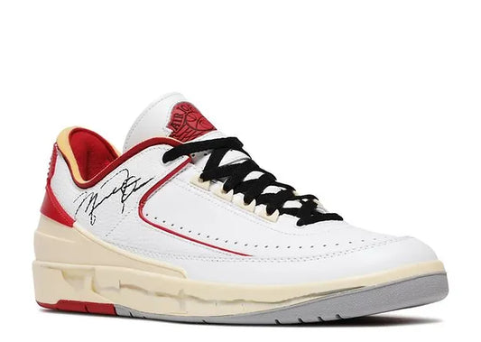 JORDAN 2 OFF WHITE VARSITY RED