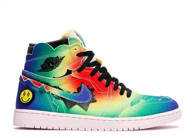 JORDAN 1 HIGH J BALVIN COLORES Y VIBRAS