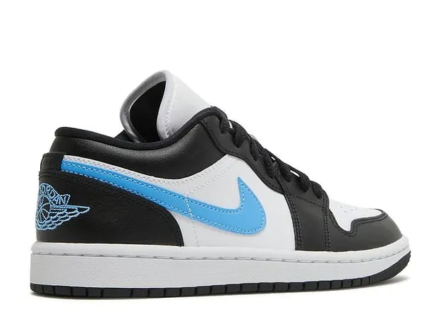JORDAN 1 LOW BLACK UNIVERSITY BLUE