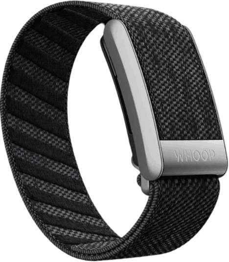 WHOOP 4.0 ONYX WITH PLATINUM SUPERKNIT BAND