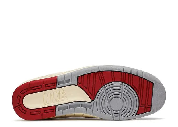 JORDAN 2 OFF WHITE VARSITY RED